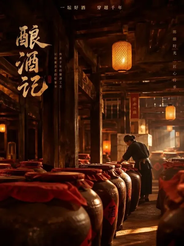 酒坛世家的长孙女 短剧封面 - 酿酒世家